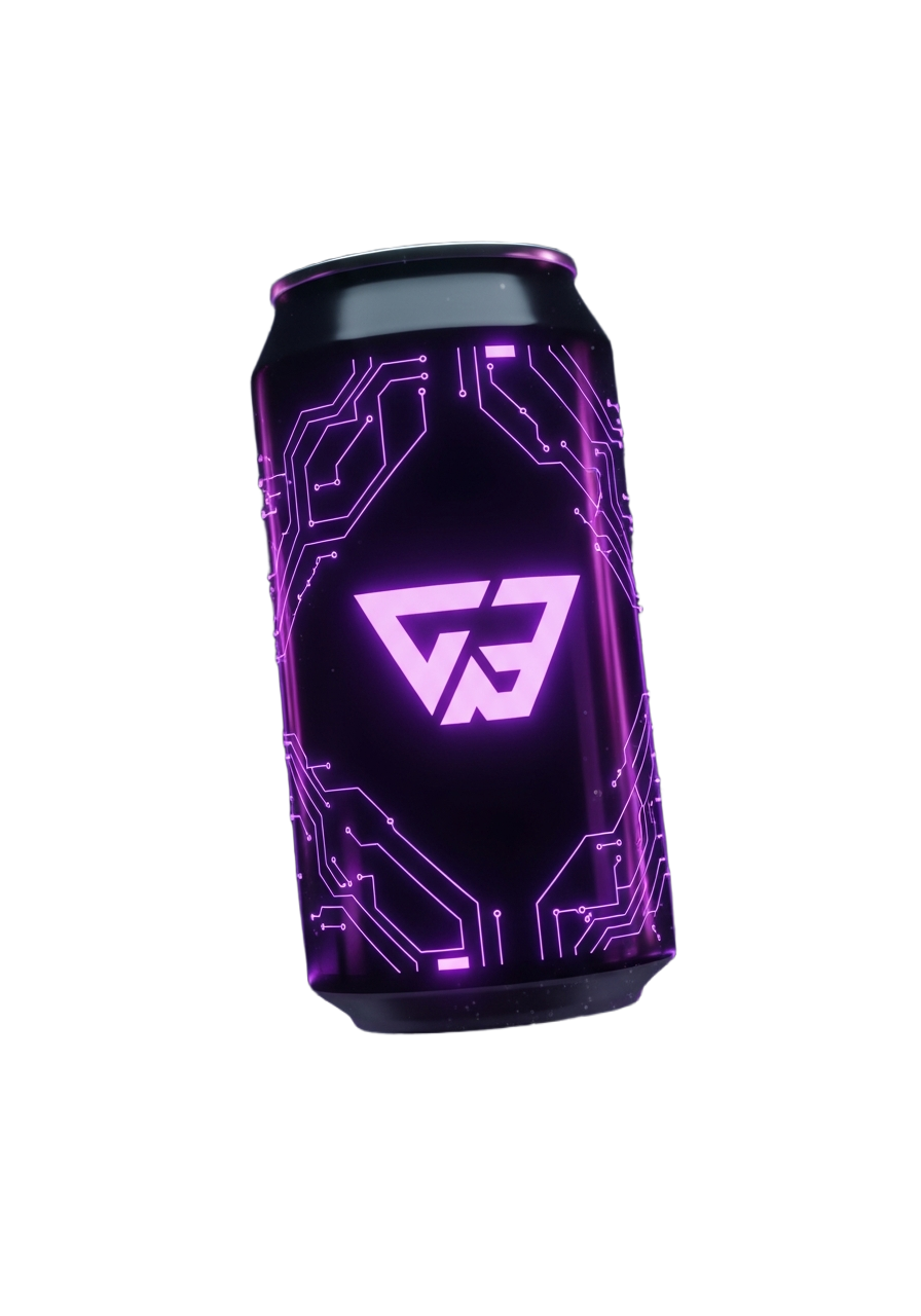 Void Berry Energy Drink Can